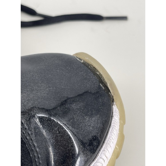 Jordan 11 Retro Low Barons Black Size 8 Black *Read* - Picture 4 of 10